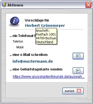 Reminder Geburtstagskalender